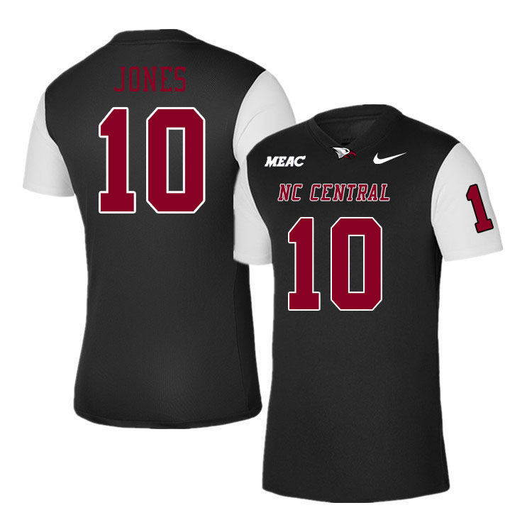Men-Youth #10 Joshua Jones North Carolina Central Eagles 2023 College Football Jerseys Stitched Sale